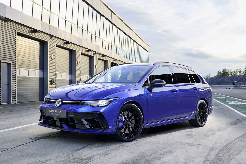 Le break hautes performances Volkswagen Golf SW R revendique une dynamique de conduite optimisée