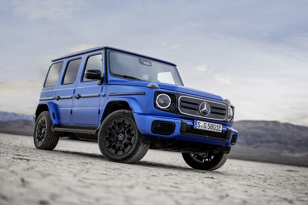 La Mercedes-Benz Classe G 580 électrique affiche une autonomie WLTP de 473 kilomètres