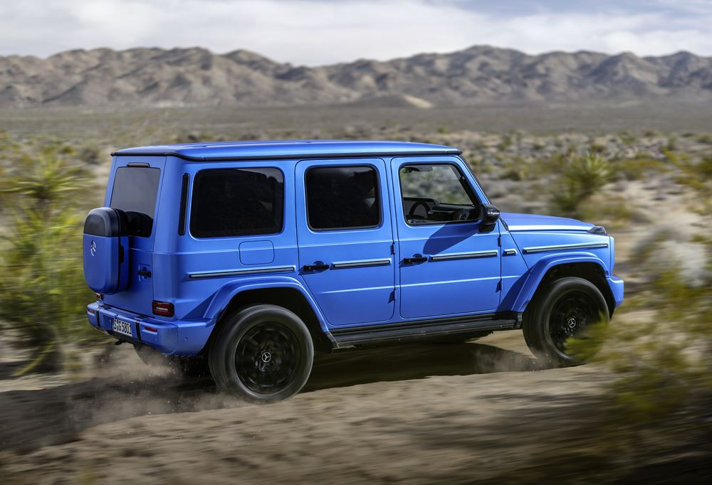 La Mercedes-Benz Classe G 580 électrique affiche une autonomie WLTP de 473 kilomètres