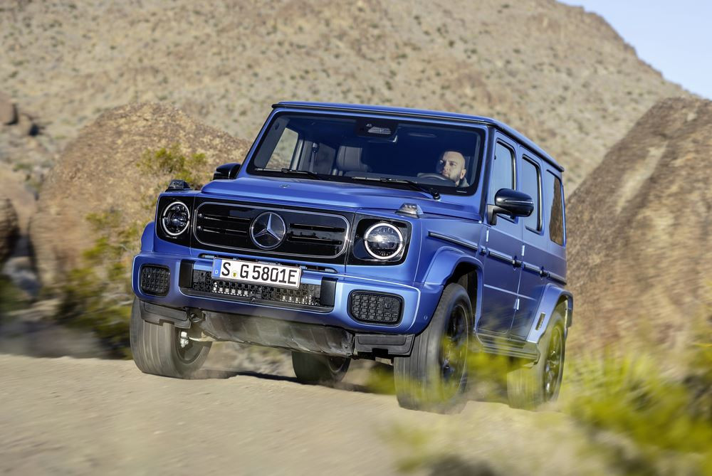 La Mercedes-Benz Classe G 580 électrique affiche une autonomie WLTP de 473 kilomètres