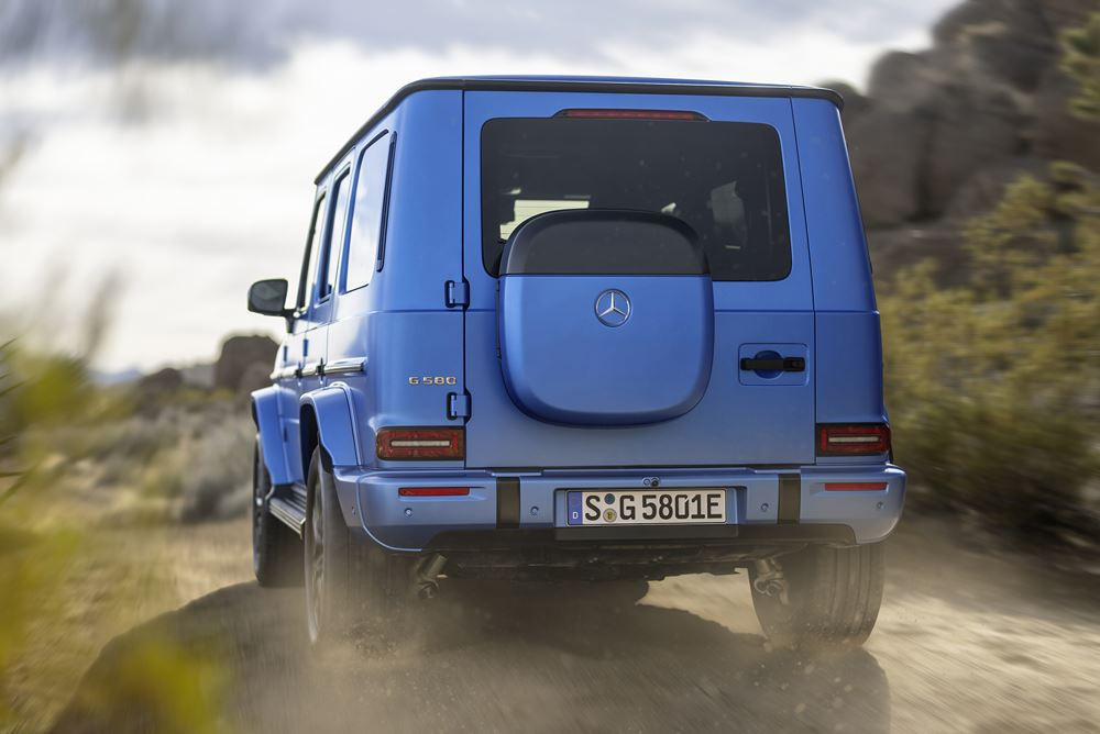 La Mercedes-Benz Classe G 580 électrique affiche une autonomie WLTP de 473 kilomètres