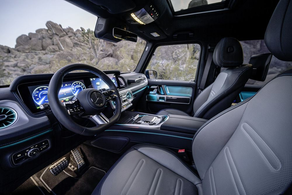 La Mercedes-Benz Classe G 580 électrique affiche une autonomie WLTP de 473 kilomètres