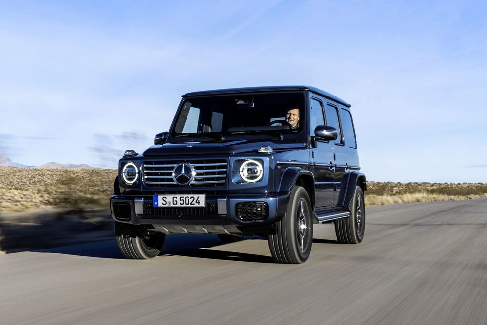 La Mercedes-Benz Classe G conserve son caractère tout-terrain et son apparence créée en 1979