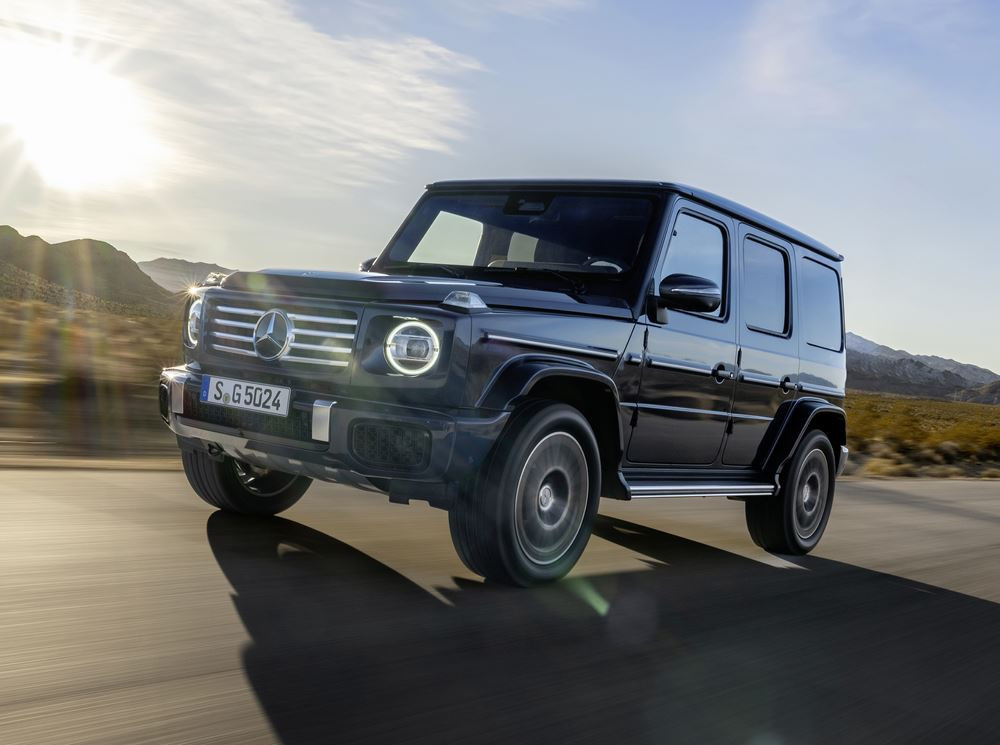 La Mercedes-Benz Classe G conserve son caractère tout-terrain et son apparence créée en 1979