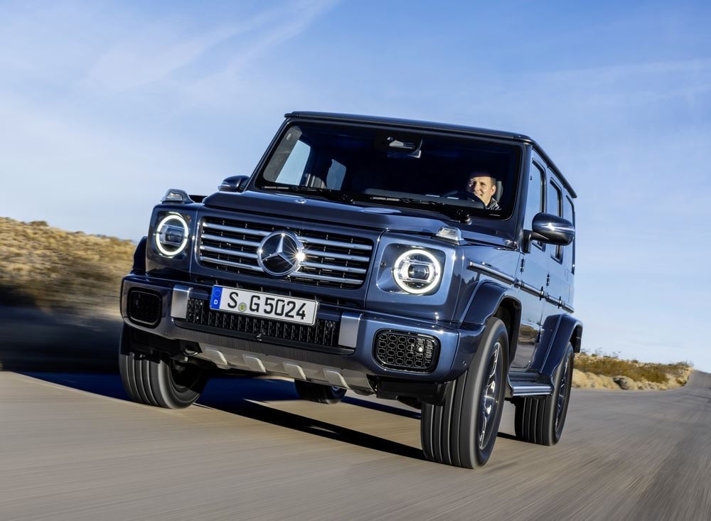 La Mercedes-Benz Classe G conserve son caractère tout-terrain et son apparence créée en 1979