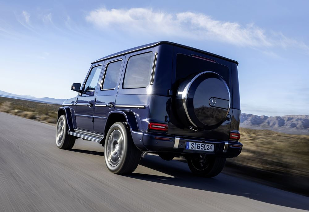 La Mercedes-Benz Classe G conserve son caractère tout-terrain et son apparence créée en 1979