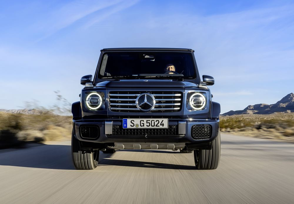 La Mercedes-Benz Classe G conserve son caractère tout-terrain et son apparence créée en 1979