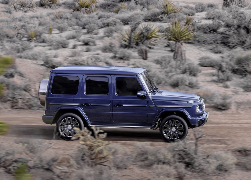 La Mercedes-Benz Classe G conserve son caractère tout-terrain et son apparence créée en 1979