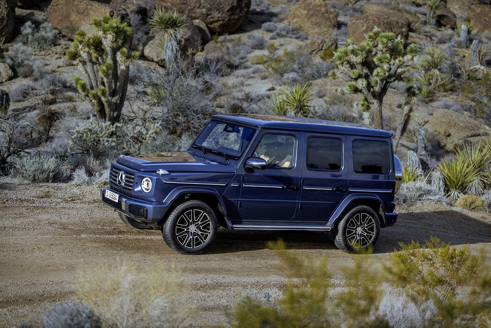 La Mercedes-Benz Classe G conserve son caractère tout-terrain et son apparence créée en 1979