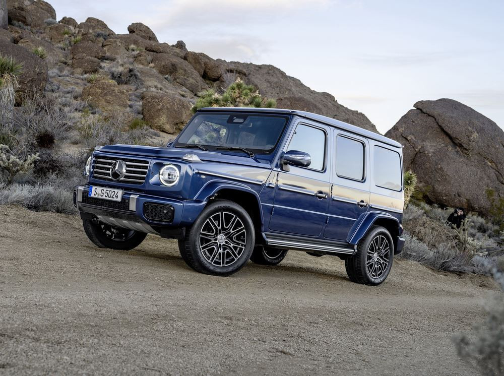 La Mercedes-Benz Classe G conserve son caractère tout-terrain et son apparence créée en 1979