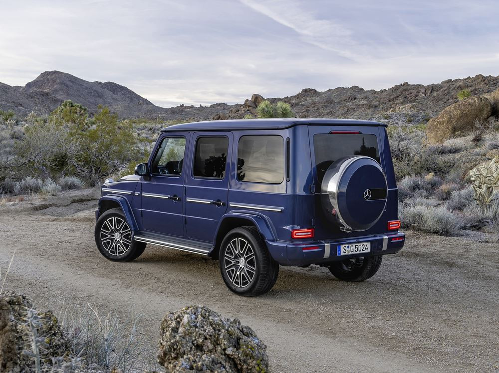La Mercedes-Benz Classe G conserve son caractère tout-terrain et son apparence créée en 1979