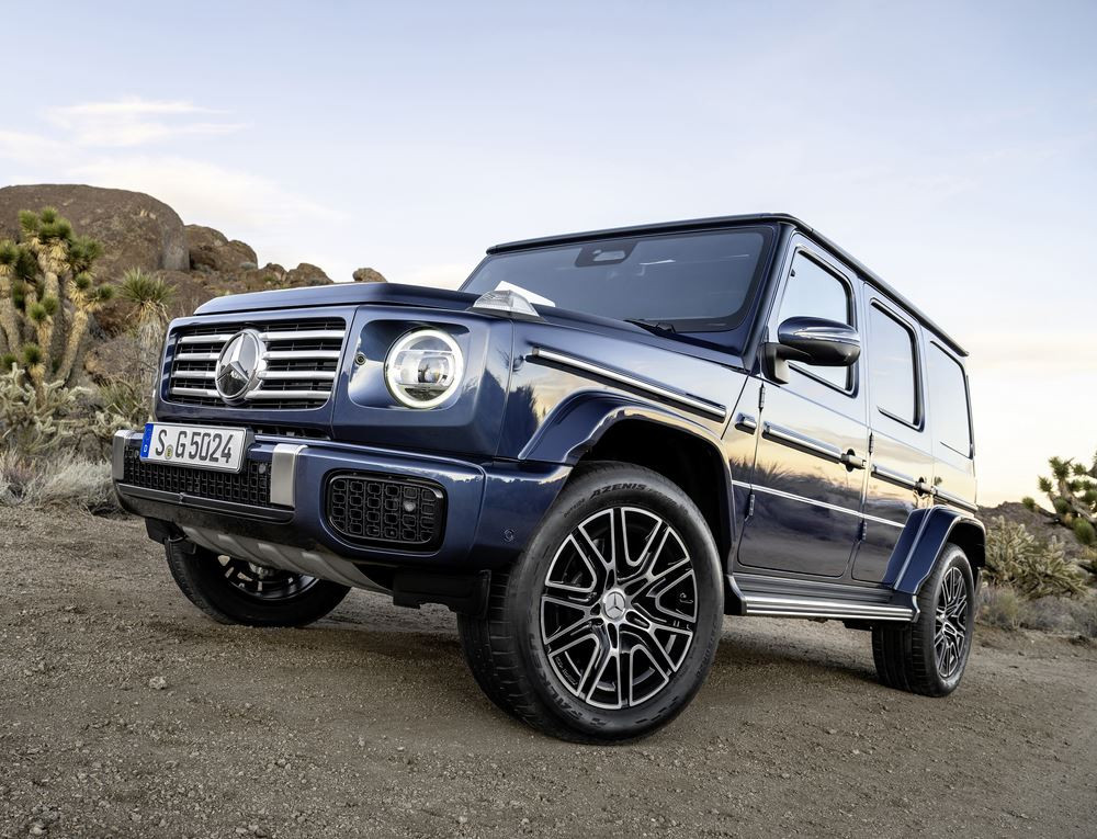 La Mercedes-Benz Classe G conserve son caractère tout-terrain et son apparence créée en 1979