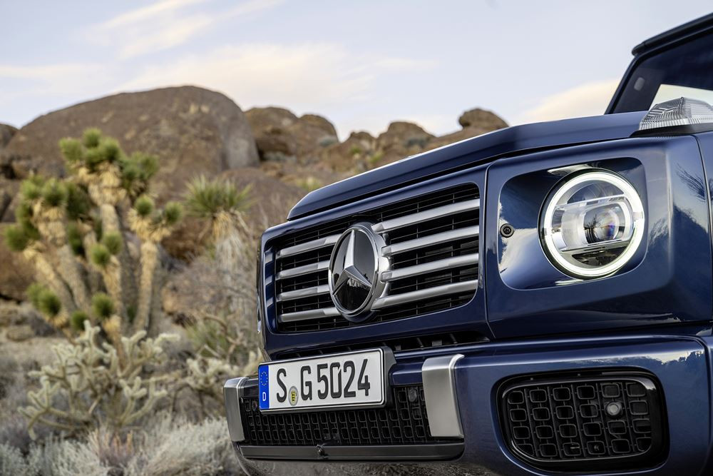 La Mercedes-Benz Classe G conserve son caractère tout-terrain et son apparence créée en 1979