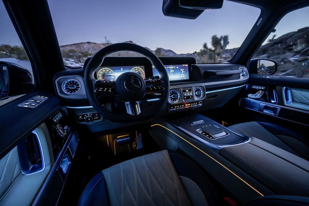 La Mercedes-Benz Classe G conserve son caractère tout-terrain et son apparence créée en 1979