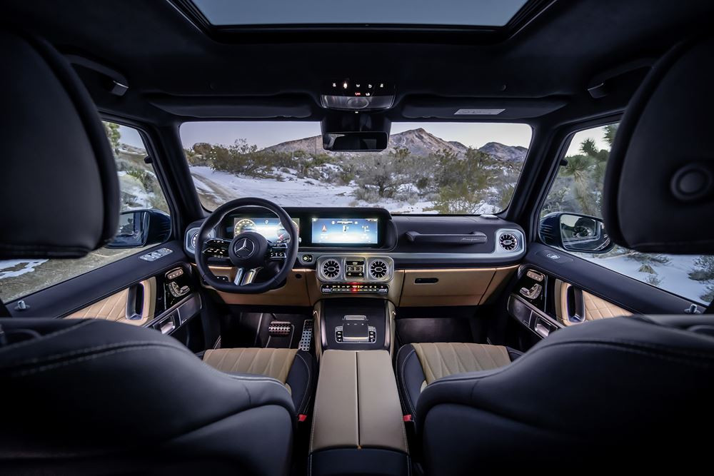 La Mercedes-Benz Classe G conserve son caractère tout-terrain et son apparence créée en 1979