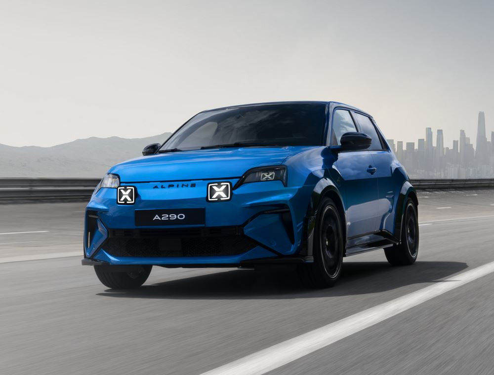 La petite sportive électrique Alpine A290 entre en piste