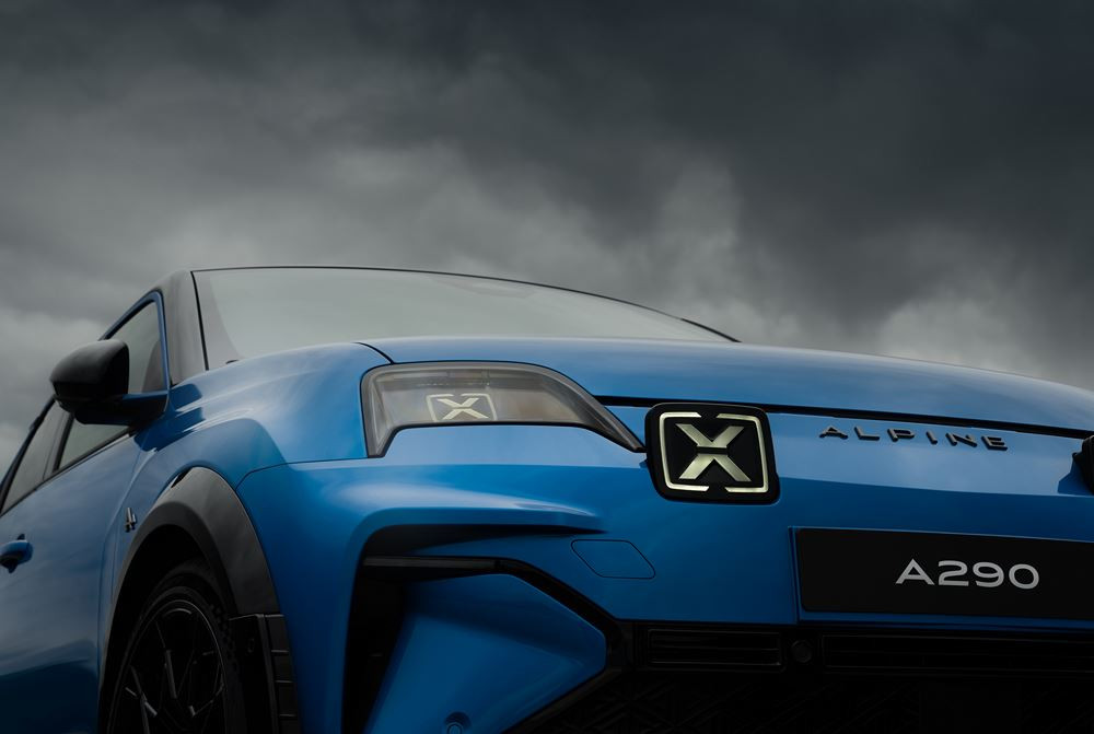 La petite sportive électrique Alpine A290 entre en piste