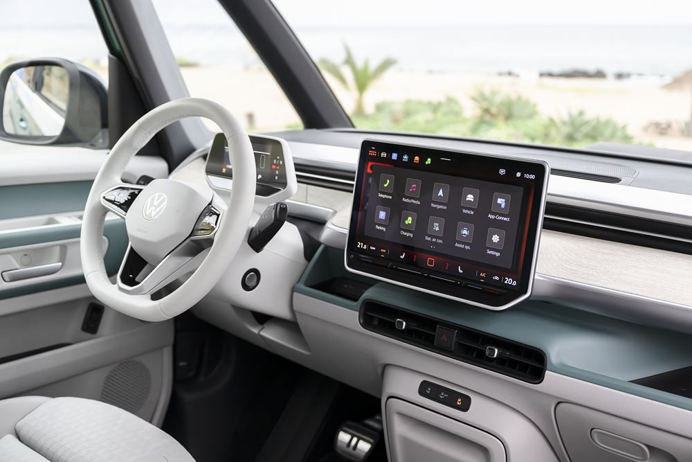 Le Volkswagen ID. Buzz à empattement allongé est capable d'accueillir jusqu'à sept passagers