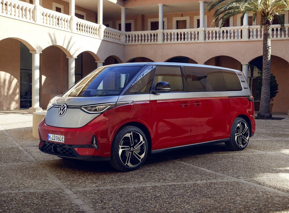 Le combi Volkswagen ID. Buzz GTX développe une puissance de 340 ch