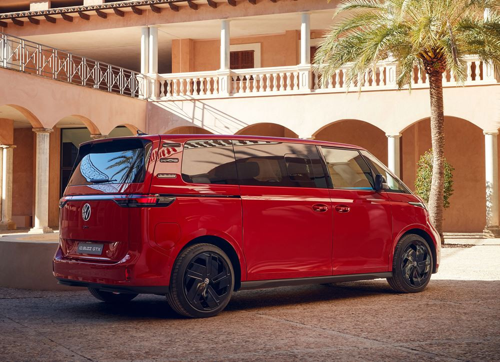Le combi Volkswagen ID. Buzz GTX développe une puissance de 340 ch