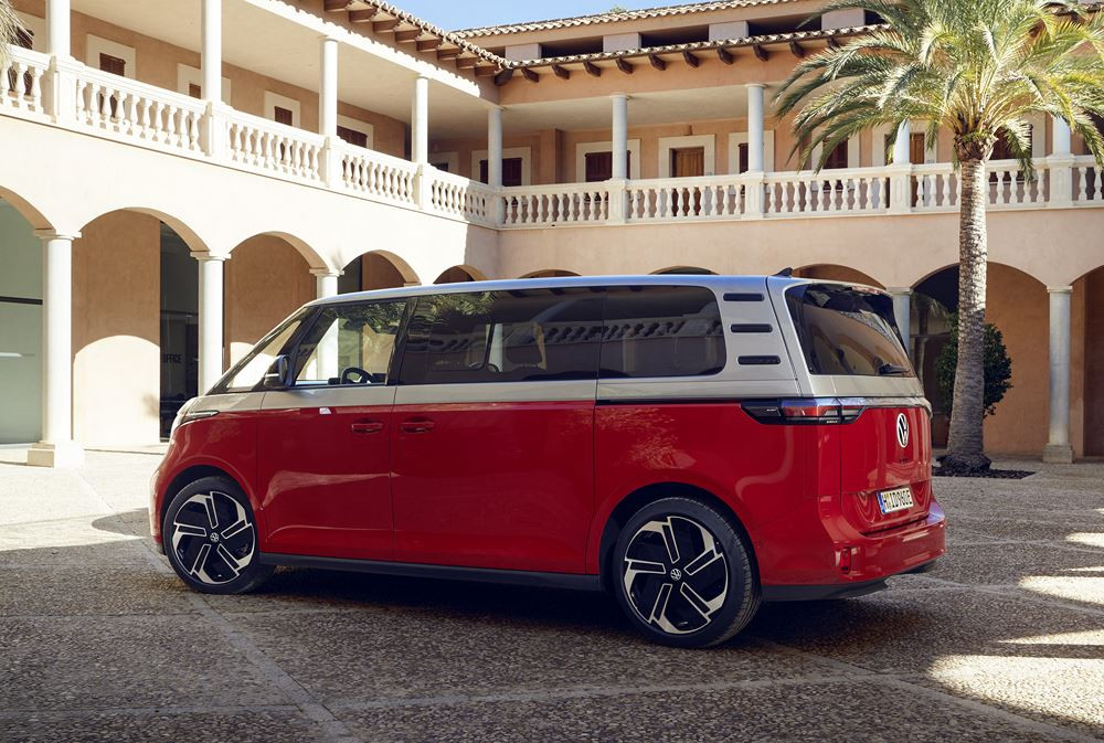 Le combi Volkswagen ID. Buzz GTX développe une puissance de 340 ch
