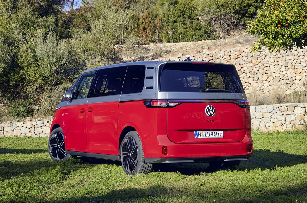 Le combi Volkswagen ID. Buzz GTX développe une puissance de 340 ch