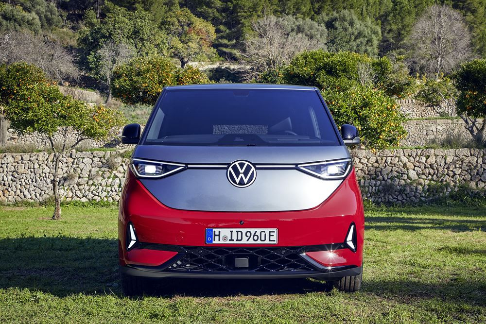 Le combi Volkswagen ID. Buzz GTX développe une puissance de 340 ch