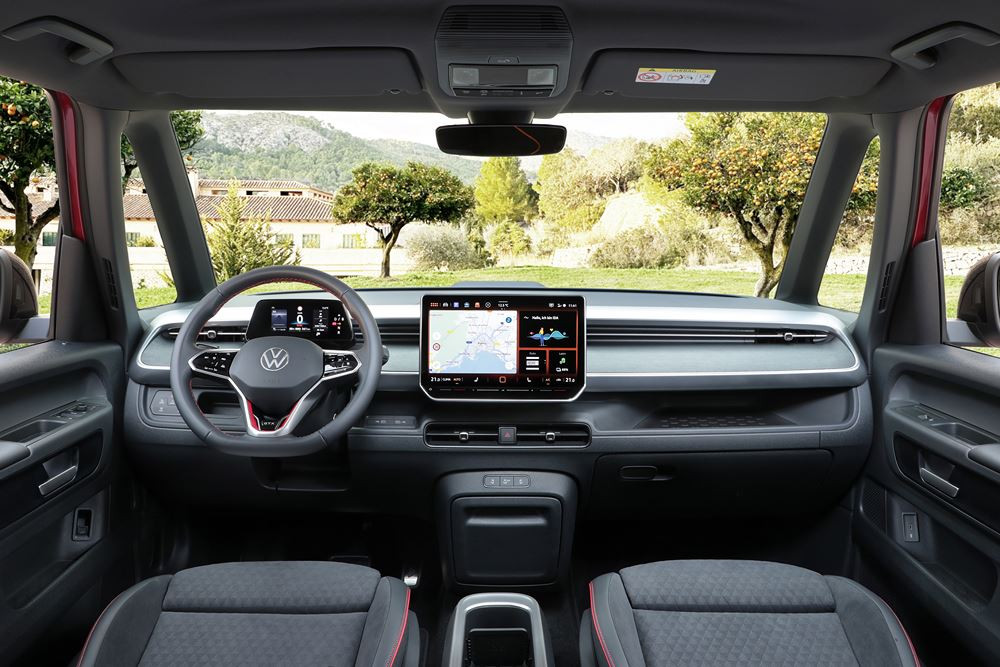 Le combi Volkswagen ID. Buzz GTX développe une puissance de 340 ch
