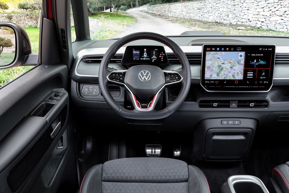 Le combi Volkswagen ID. Buzz GTX développe une puissance de 340 ch
