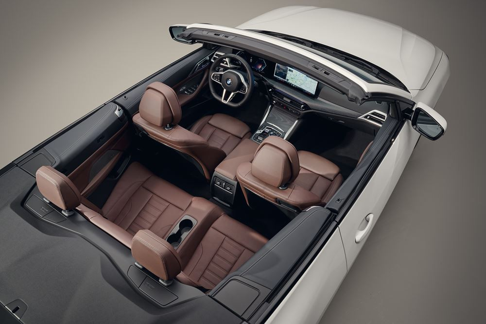 La BMW Série 4 Cabriolet affiche un design sportif subtilement repensé