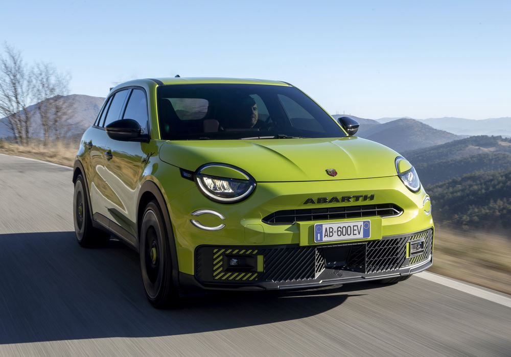L'Abarth 600e électrique est la plus puissante des Abarth avec 280 ch