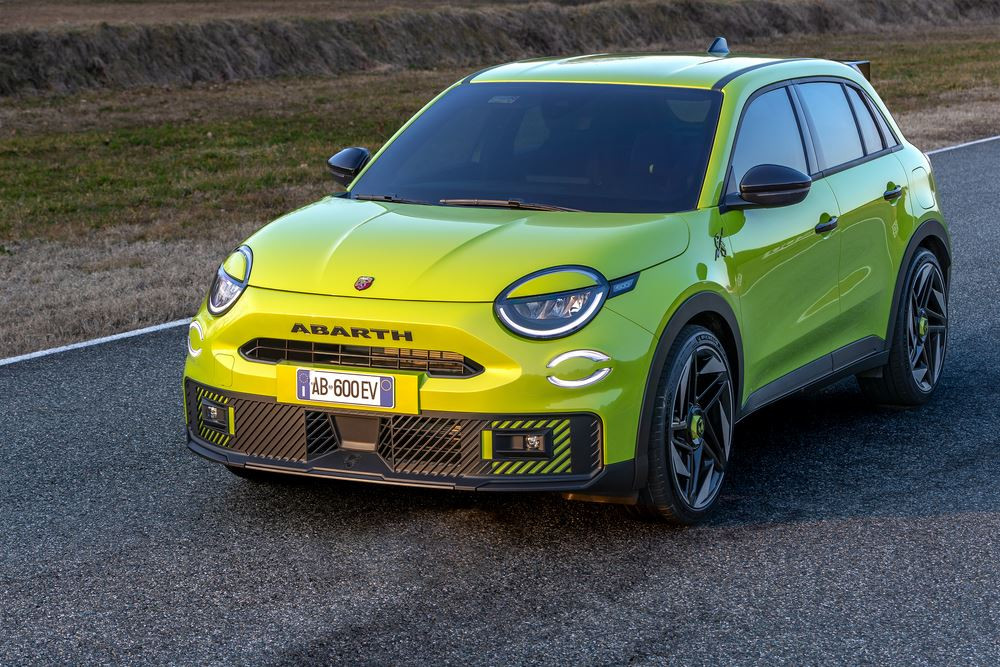 L'Abarth 600e électrique est la plus puissante des Abarth avec 280 ch