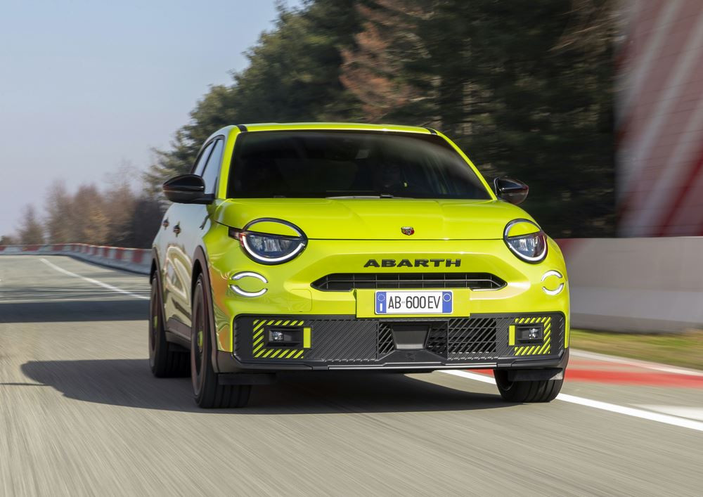 L'Abarth 600e électrique est la plus puissante des Abarth avec 280 ch