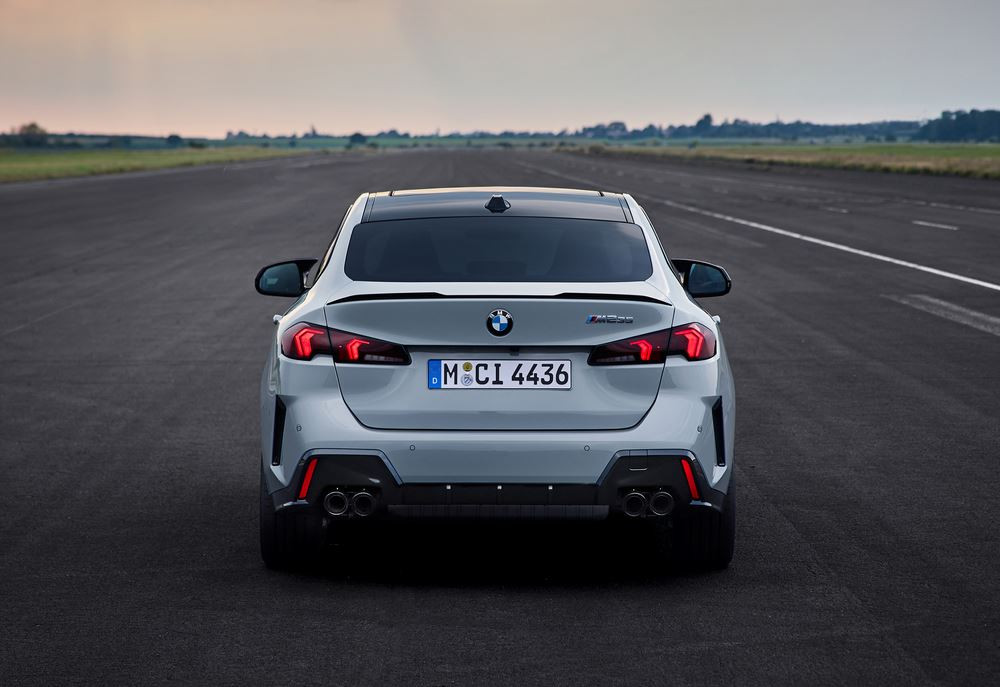 La BMW Série 2 Gran Coupé se caractérise par un arrière dynamique reconnaissable