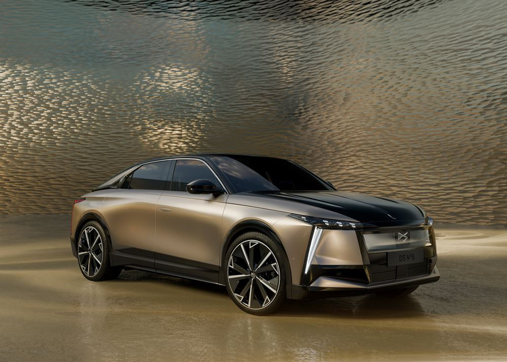 Le porte-drapeau électrique N°8 de DS Automobiles revendique jusqu'à 750 km d'autonomie