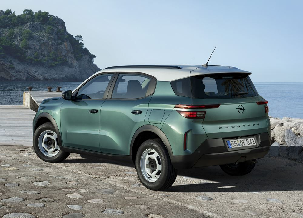 Le SUV de taille compacte Opel Frontera affiche un style robuste