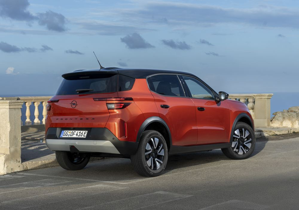 Le SUV de taille compacte Opel Frontera Electric revendique une autonomie WLTP de 301 km