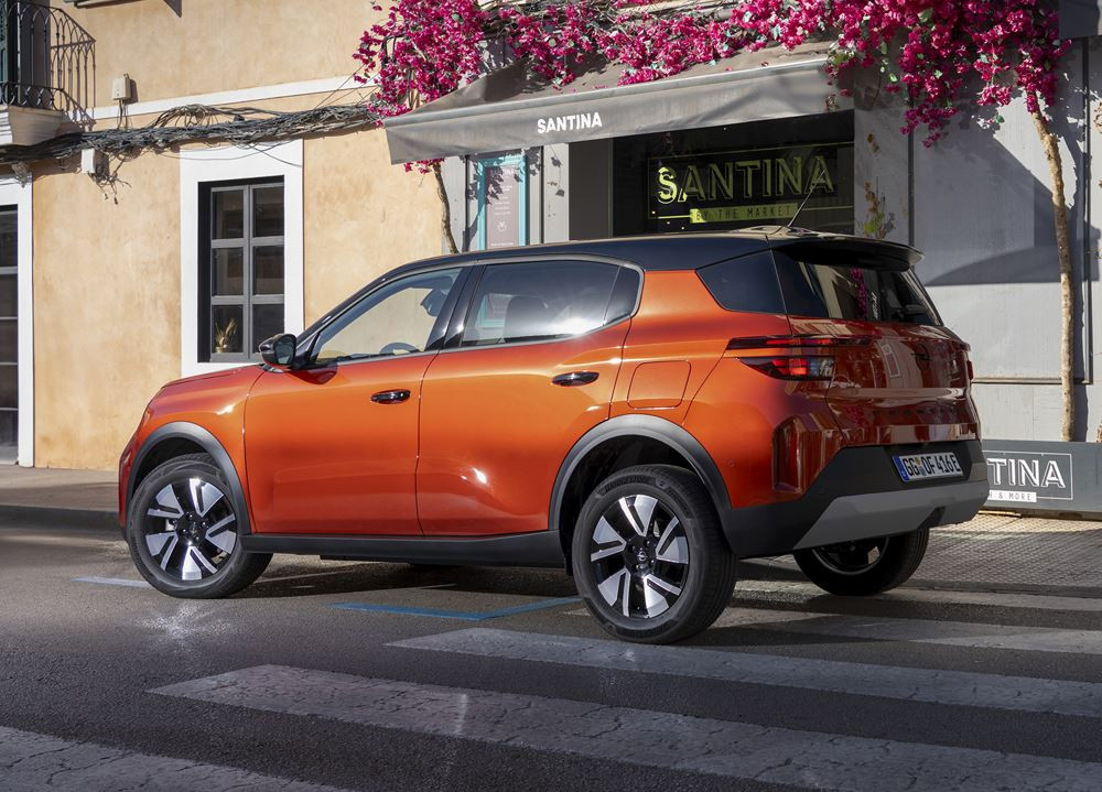 Le SUV de taille compacte Opel Frontera Electric revendique une autonomie WLTP de 301 km