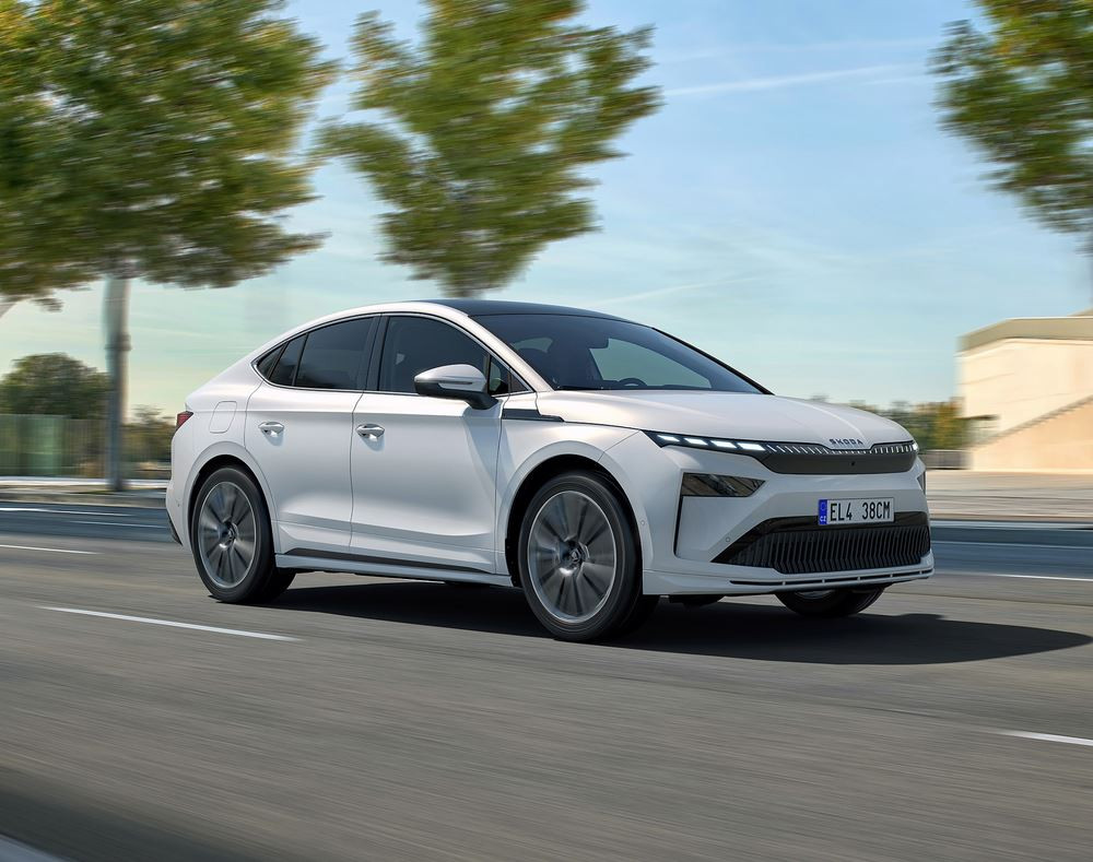 La Skoda Enyaq Coupé électrique adopte la calandre Cristal Face 2.0