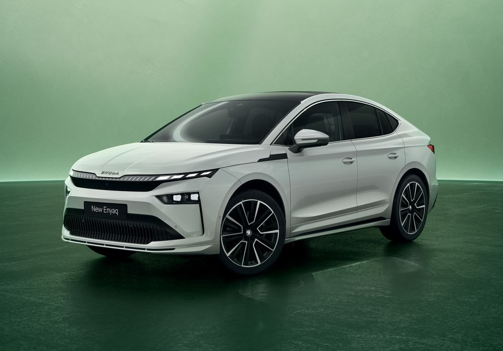 La Skoda Enyaq Coupé électrique adopte la calandre Cristal Face 2.0