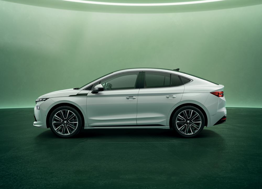 La Skoda Enyaq Coupé électrique adopte la calandre Cristal Face 2.0