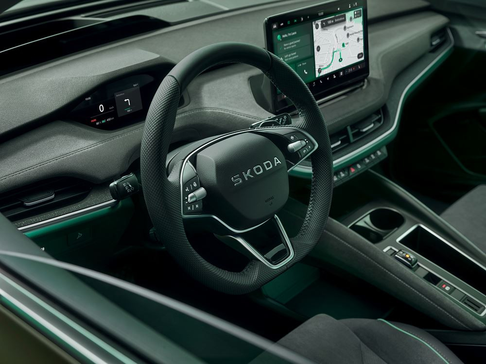 La Skoda Enyaq Coupé électrique adopte la calandre Cristal Face 2.0