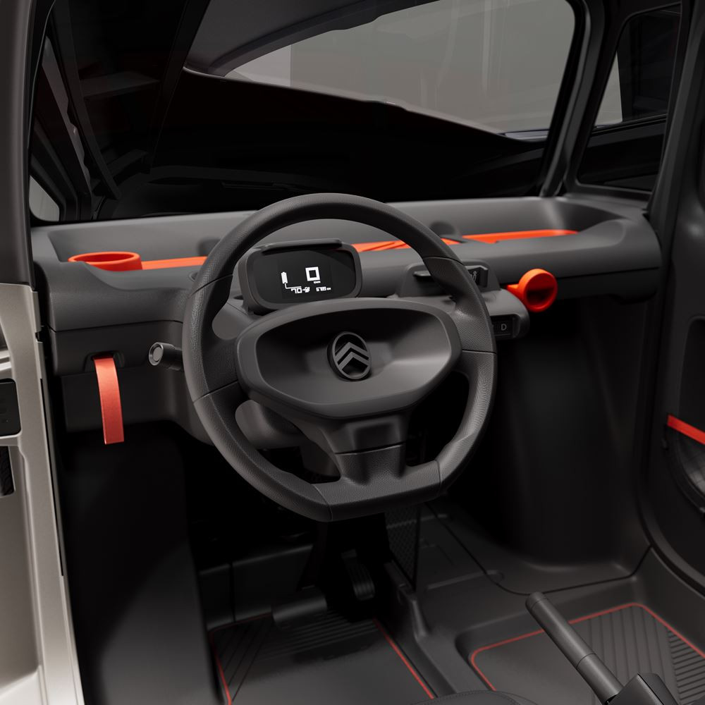 La Citroën Ami électrique restylée affiche un style plus structuré