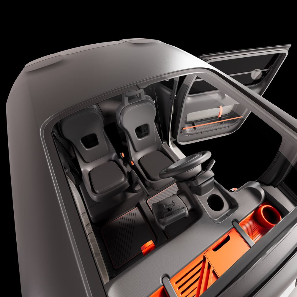La Citroën Ami électrique restylée affiche un style plus structuré