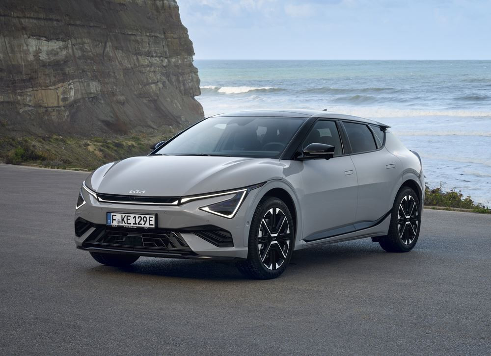 Le Kia EV6 électrique restylé affiche un design extérieur modernisé