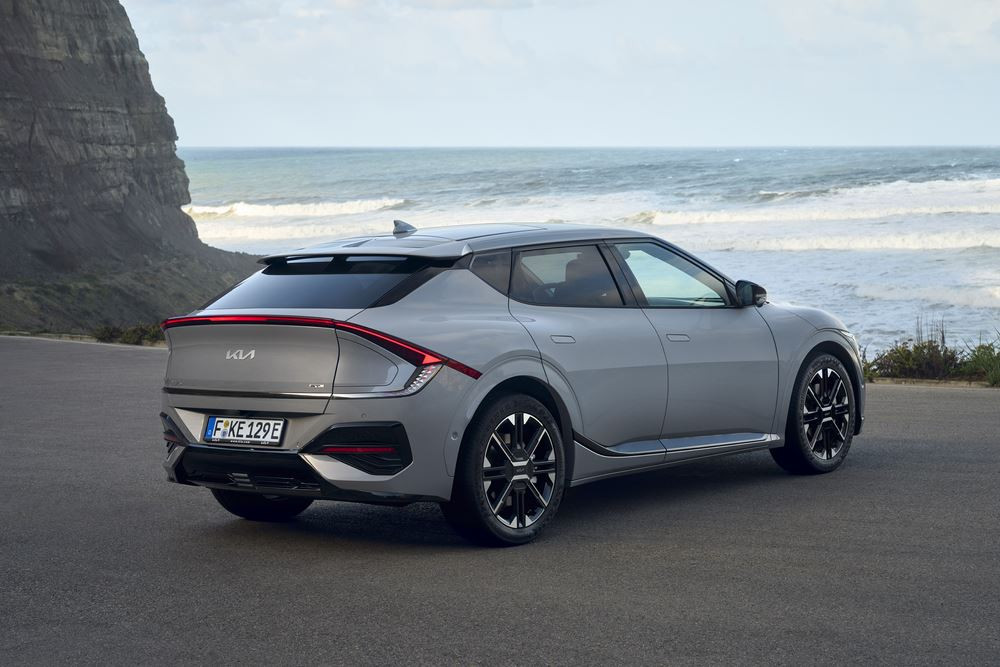 Le Kia EV6 électrique restylé affiche un design extérieur modernisé