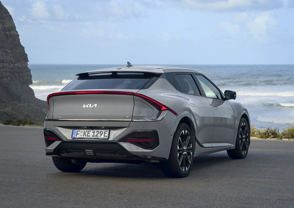 Le Kia EV6 électrique restylé affiche un design extérieur modernisé