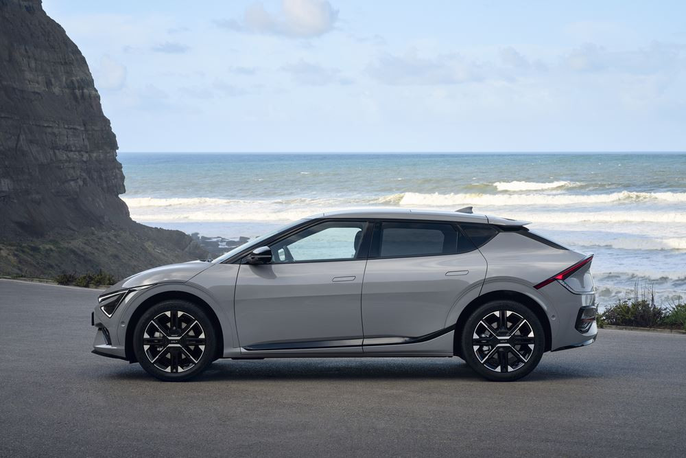 Le Kia EV6 électrique restylé affiche un design extérieur modernisé