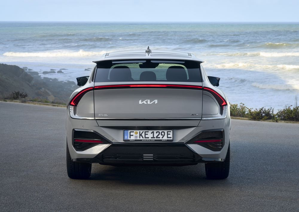 Le Kia EV6 électrique restylé affiche un design extérieur modernisé