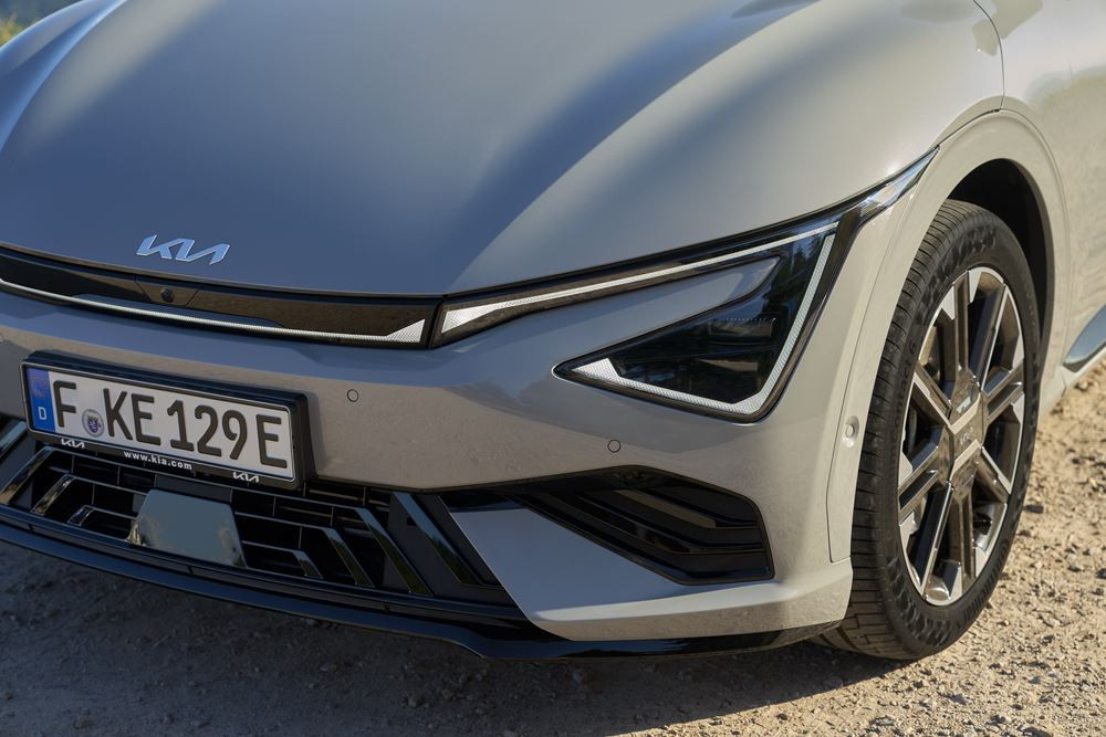 Le Kia EV6 électrique restylé affiche un design extérieur modernisé